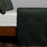 Bella Notte Linens TRETTINO BEDSPREAD Juniper