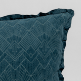 Bella Notte Linens TRETTINO THROW PILLOW Cenote 18x18