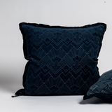 Bella Notte Linens TRETTINO SHAM Midnight Euro