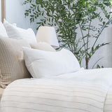 Pom Pom At Home BIANCA PILLOW WITH INSERT White 14x40