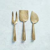 Creative Co-op HAND FORGED METAL CHEESE SERVERS SET OF 3