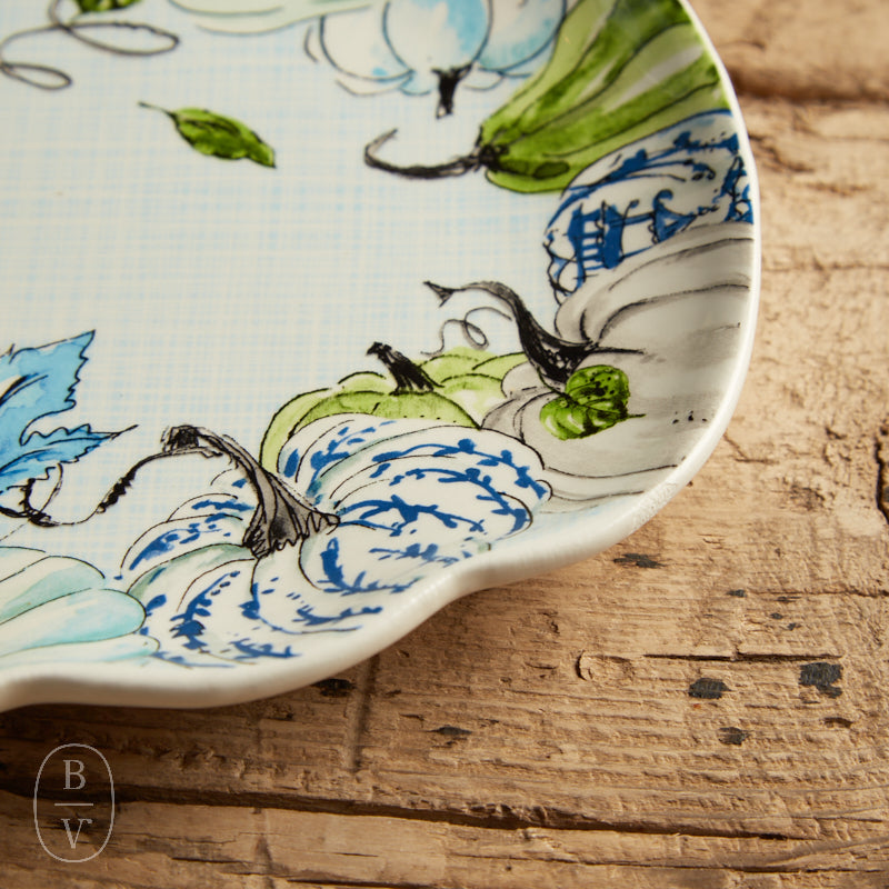 Boston International CHINOISERIE PUMPKINS PUMPKIN PLATE