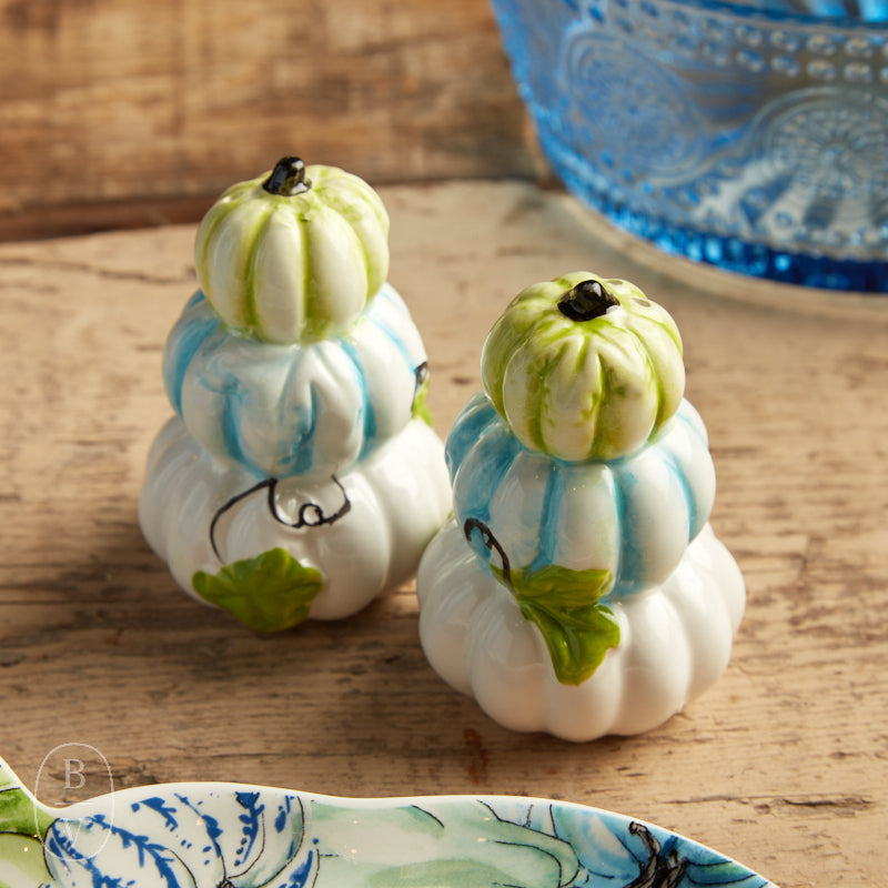 Boston International CHINOISERIE PUMPKIN SALT AND PEPPER SET