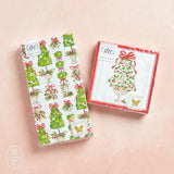 Boston International HOLLY TOPIARY GUEST NAPKIN