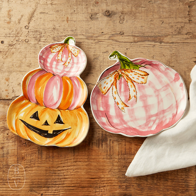 Boston International PINK PUMPKIN PLATE