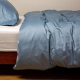 Bella Notte Linens BRIA DUVET COVER Tahoe Blue