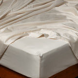Bella Notte Linens BRIA FITTED SHEET Natural