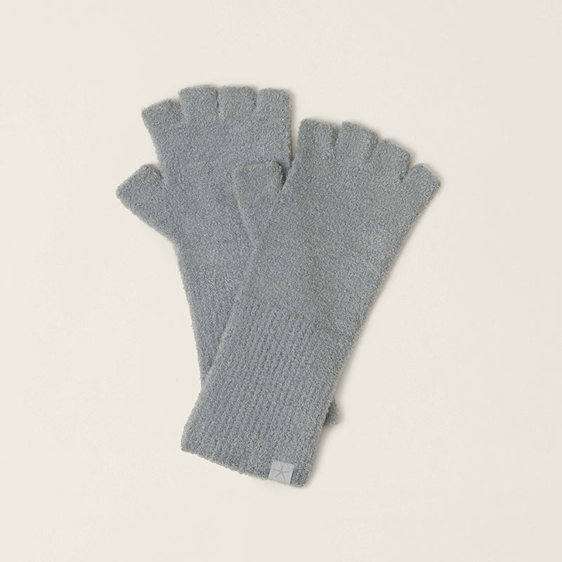 Barefoot Dreams COZYCHIC LITE FINGERLESS GLOVES Moonbeam S M