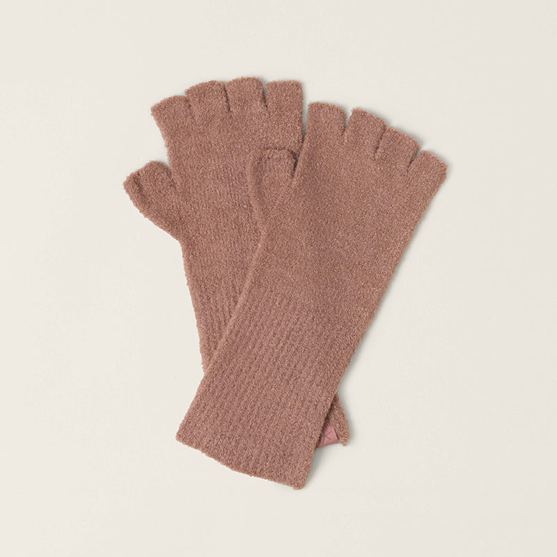 Barefoot Dreams COZYCHIC LITE FINGERLESS GLOVES Terra S M