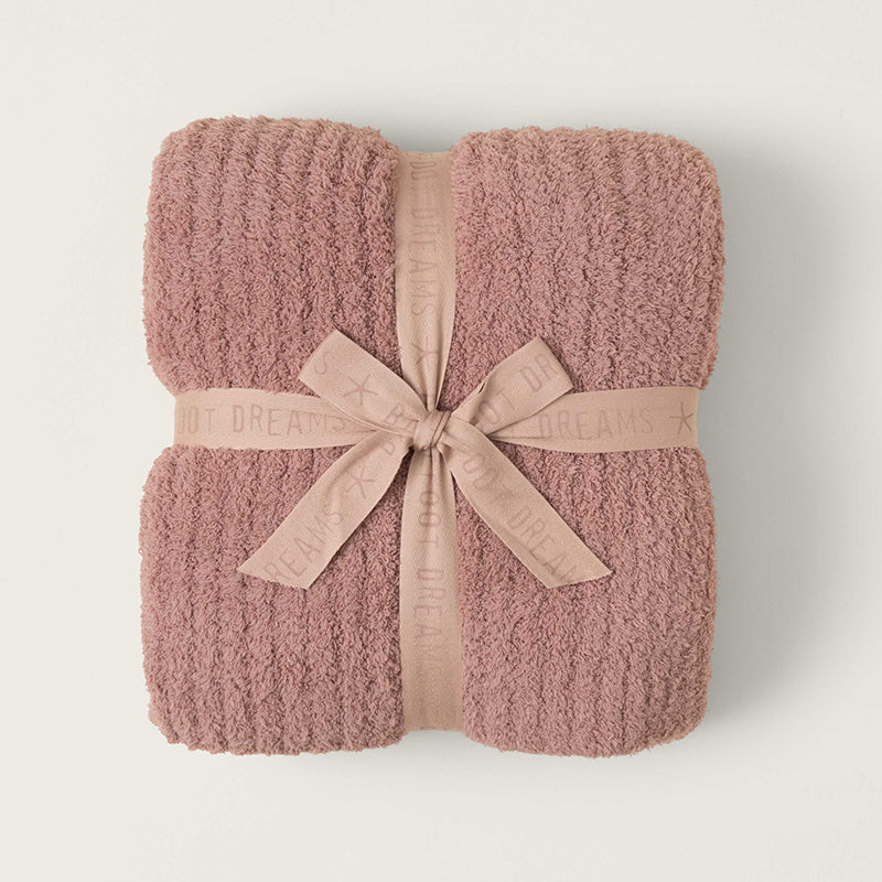 Barefoot Dreams COZYCHIC RIBBED THROW BLANKET Terra