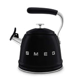 SMEG WHISTLING KETTLE Black