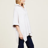 Barefoot Dreams COZYCHIC SHAWL COLLAR PONCHO