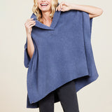 Barefoot Dreams COZYCHIC SHAWL COLLAR PONCHO