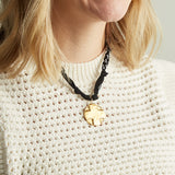 CV Designs BANDANA SINGLE CHARM NECKLACE