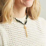 CV Designs BANDANA SINGLE CHARM NECKLACE