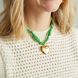 CV Designs BANDANA SINGLE CHARM NECKLACE