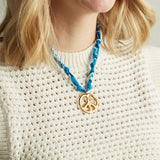 CV Designs BANDANA SINGLE CHARM NECKLACE