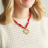 CV Designs BANDANA SINGLE CHARM NECKLACE