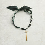 CV Designs BANDANA SINGLE CHARM NECKLACE