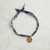 CV Designs BANDANA SINGLE CHARM NECKLACE