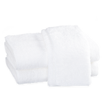 Matouk CAIRO STRAIGHT PIPING WASH CLOTH White White