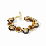 Julie Vos CARNABY STONE BRACELET Tortoise Shell OS