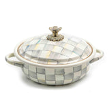 MacKenzie-Childs CASSERBOLE Sterling Check Medium