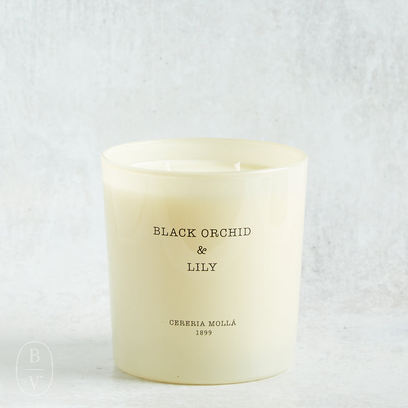 Cereria Molla PREMIUM CANDLE Black Orchid & Lily 21 oz