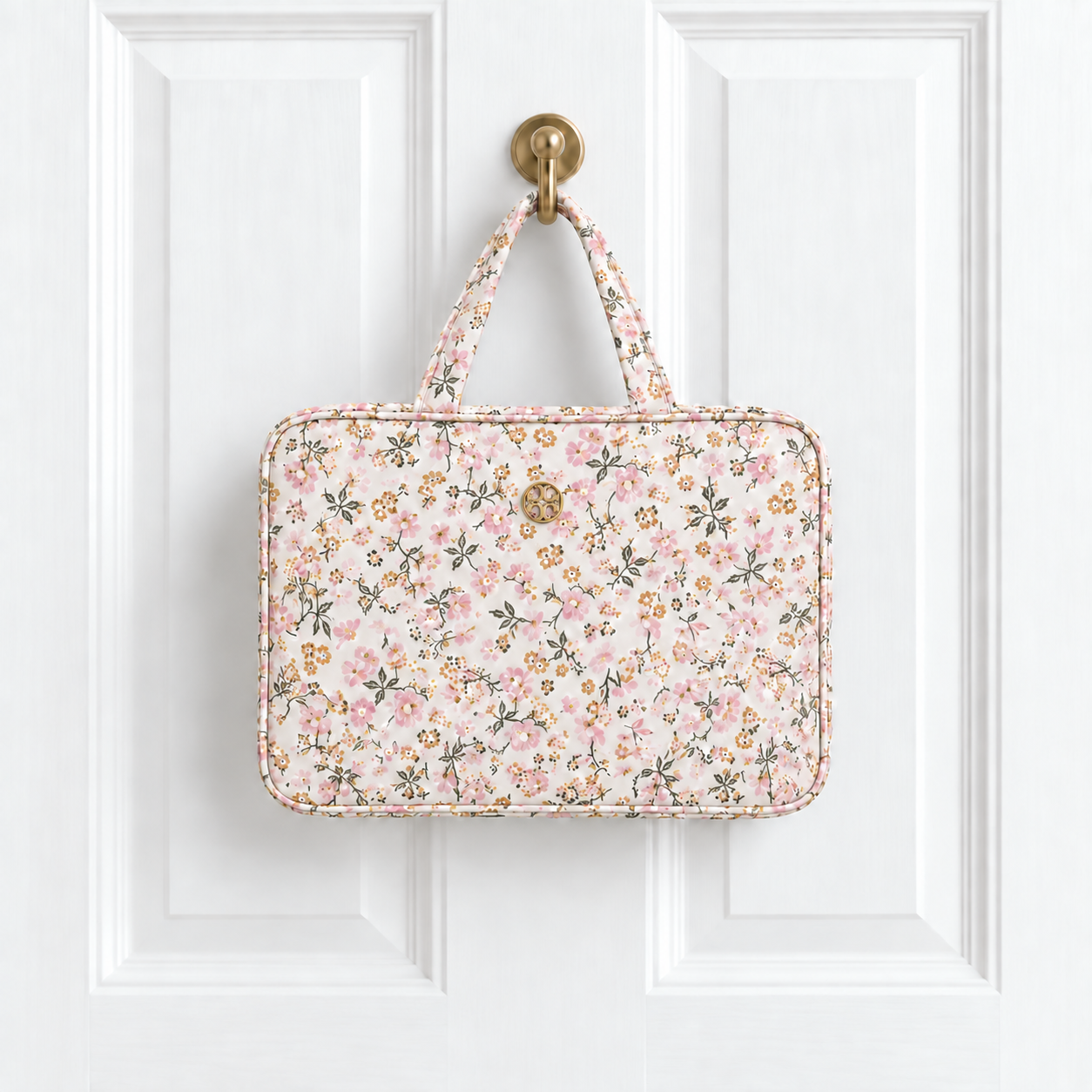 Mary Square TOILETRY BAG Petal Charm Pink