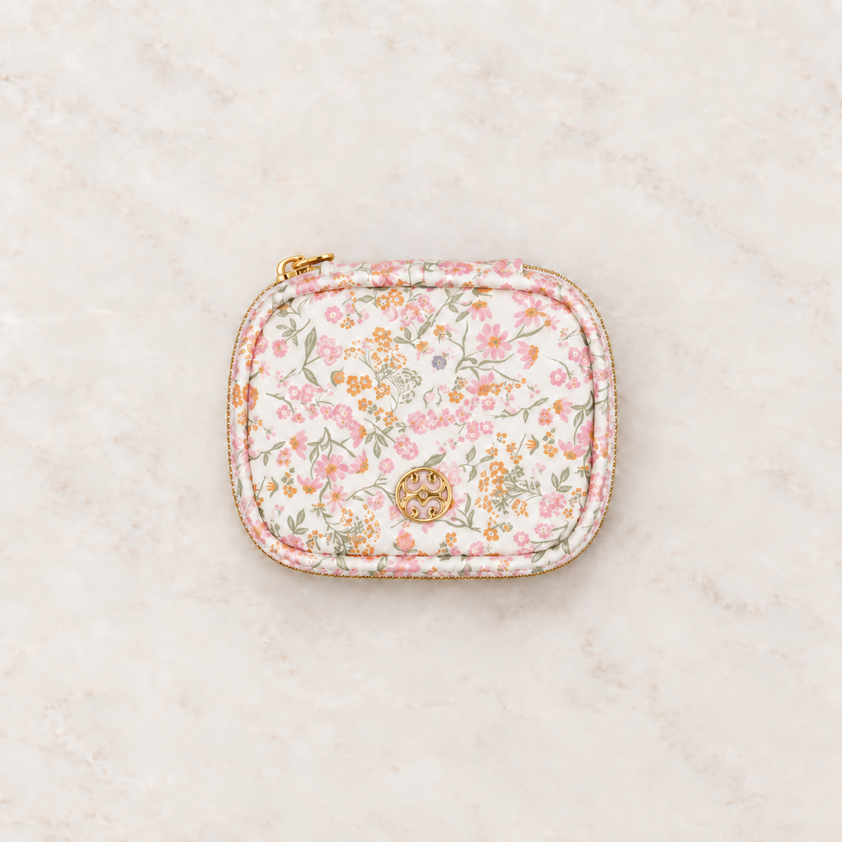 Mary Square PILL ORGANIZER Petal Charm Pink