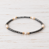 PURPOSE PEARL HEMATITE BRACELET