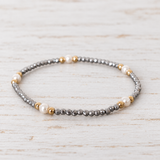 PURPOSE PEARL HEMATITE BRACELET