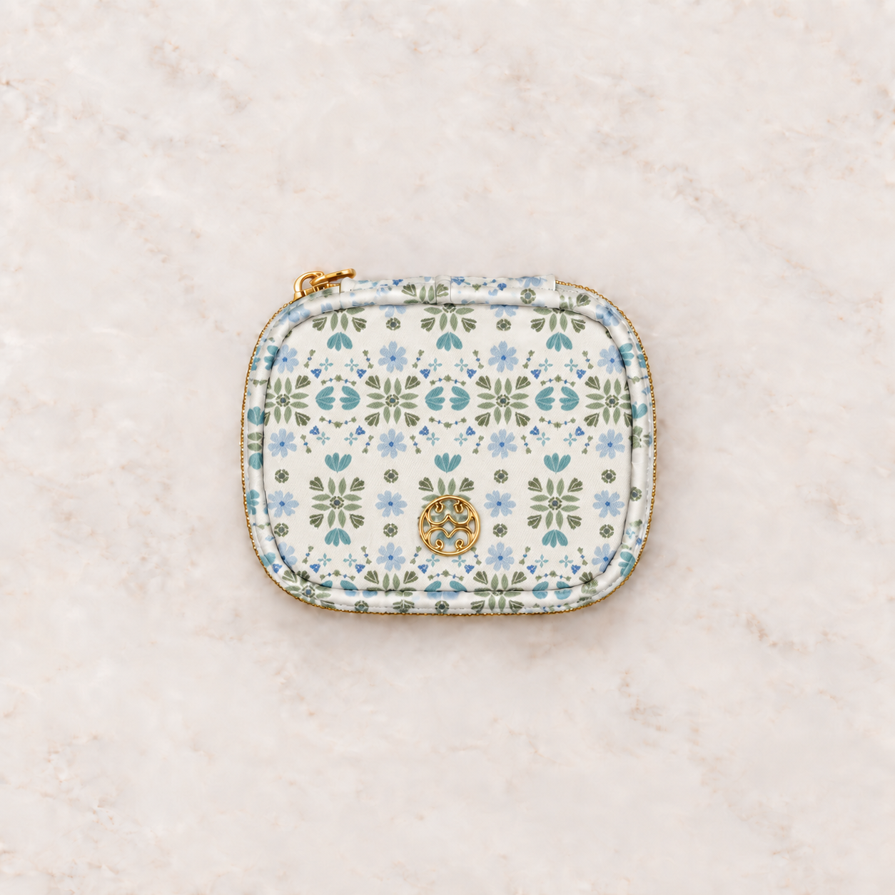 Mary Square PILL ORGANIZER Take Two Blue