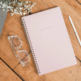 Inked Brands CHURCH NOTES NOTEPAD Blush Pink