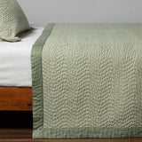 Bella Notte Linens CIRILLO COVERLET Desert Sage