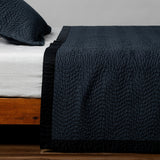 Bella Notte Linens CIRILLO COVERLET Slate