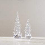 Simon Pearce CRACKLE FOUR SIDED EVERGREEN TREE GIFT BOXED