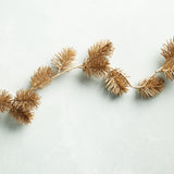 Creative Co-op FAUX PINE GARLAND Gold 63