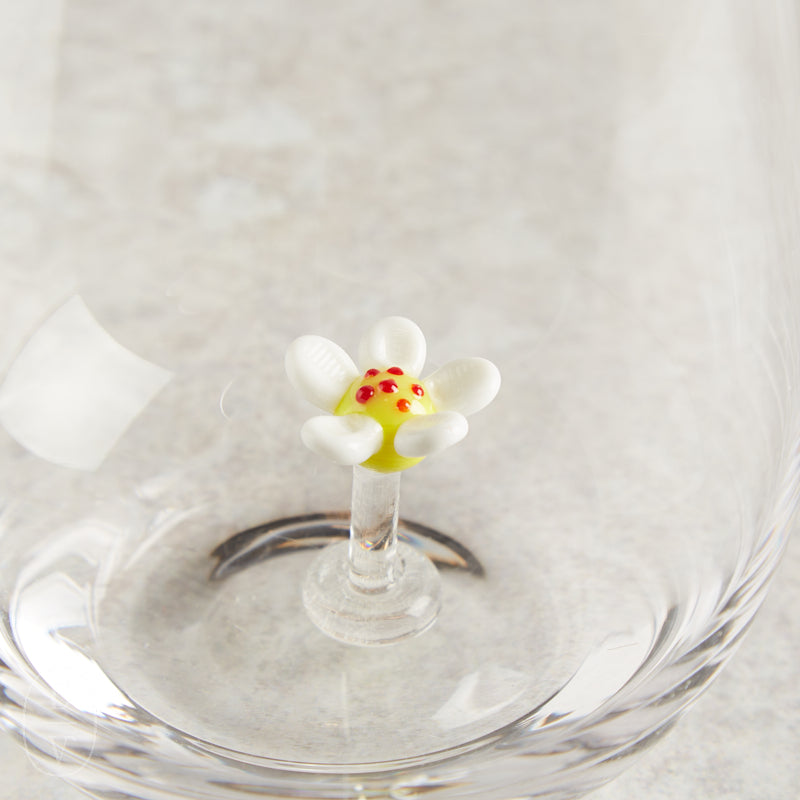 Creative Co-op STEMLESS WINE GLASS WITH FIGURE