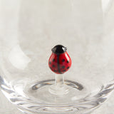 Creative Co-op STEMLESS WINE GLASS WITH FIGURE