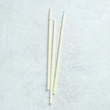 Creative Co-op THIN TAPER CANDLES BOX OF 36 Ivory .25 x 10