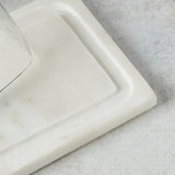 Creative Co-op RECTANGLE GLASS CLOCHE WITH MARBLE BASE