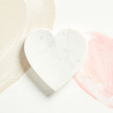 Creative Co-op MARBLE HEART DISH 4.5"