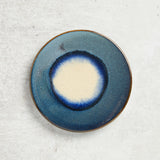 Creative Co-op REACTIVE GLAZE STONEWARE TRIVET Lapis