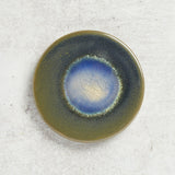 Creative Co-op REACTIVE GLAZE STONEWARE TRIVET Peacock