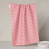 Geometry CUPIDS PLAID TEA TOWEL