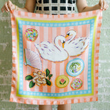Mimi Miller Art SWAN SCARF