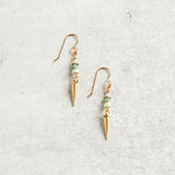 Darby Drake Jewelry and Design GEMSTONE SPEAR EARRINGS - ETS518 Jasper