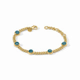 Julie Vos DOLCE DELICATE BRACELET Montana Blue OS