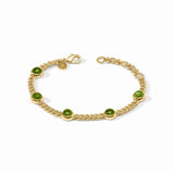 Julie Vos DOLCE DELICATE BRACELET Palmetto Green OS